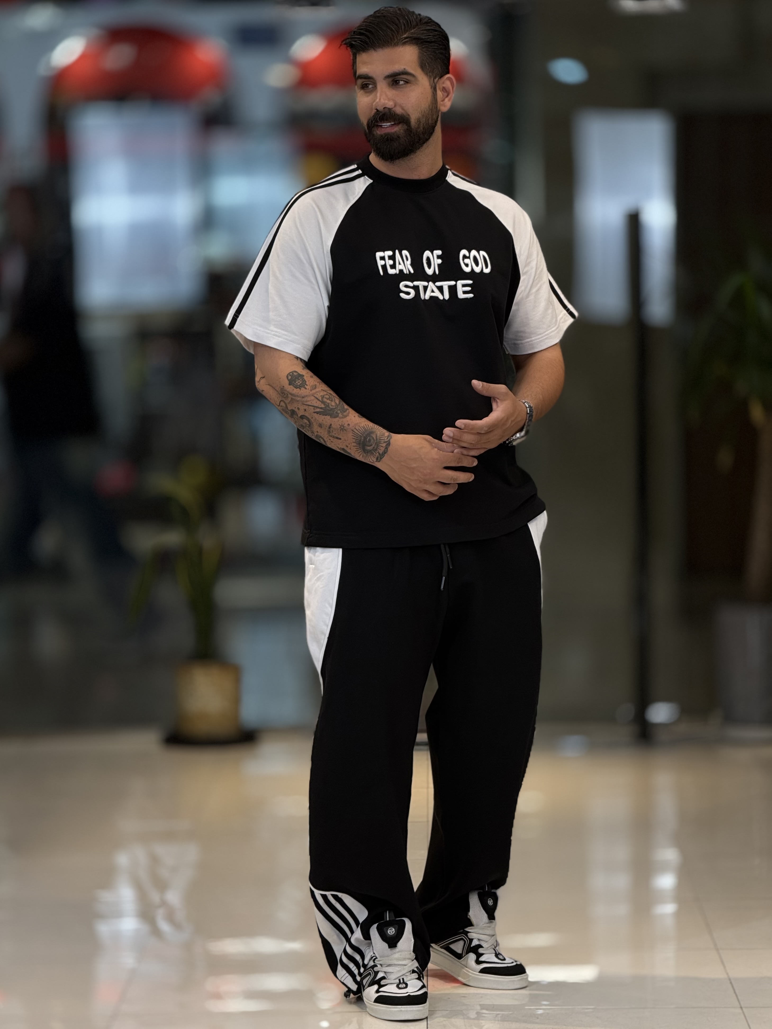 ست تیشرت شلوار وارداتی1848FEAR OF GOD