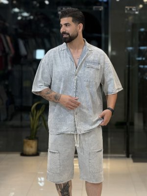 خرید محصول ست پیراهن شلوارک سنگشور 3474
