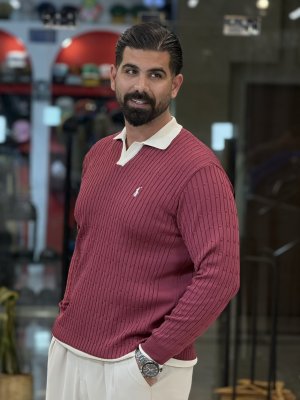 بافت وارداتی یقه شکاری3668POLO