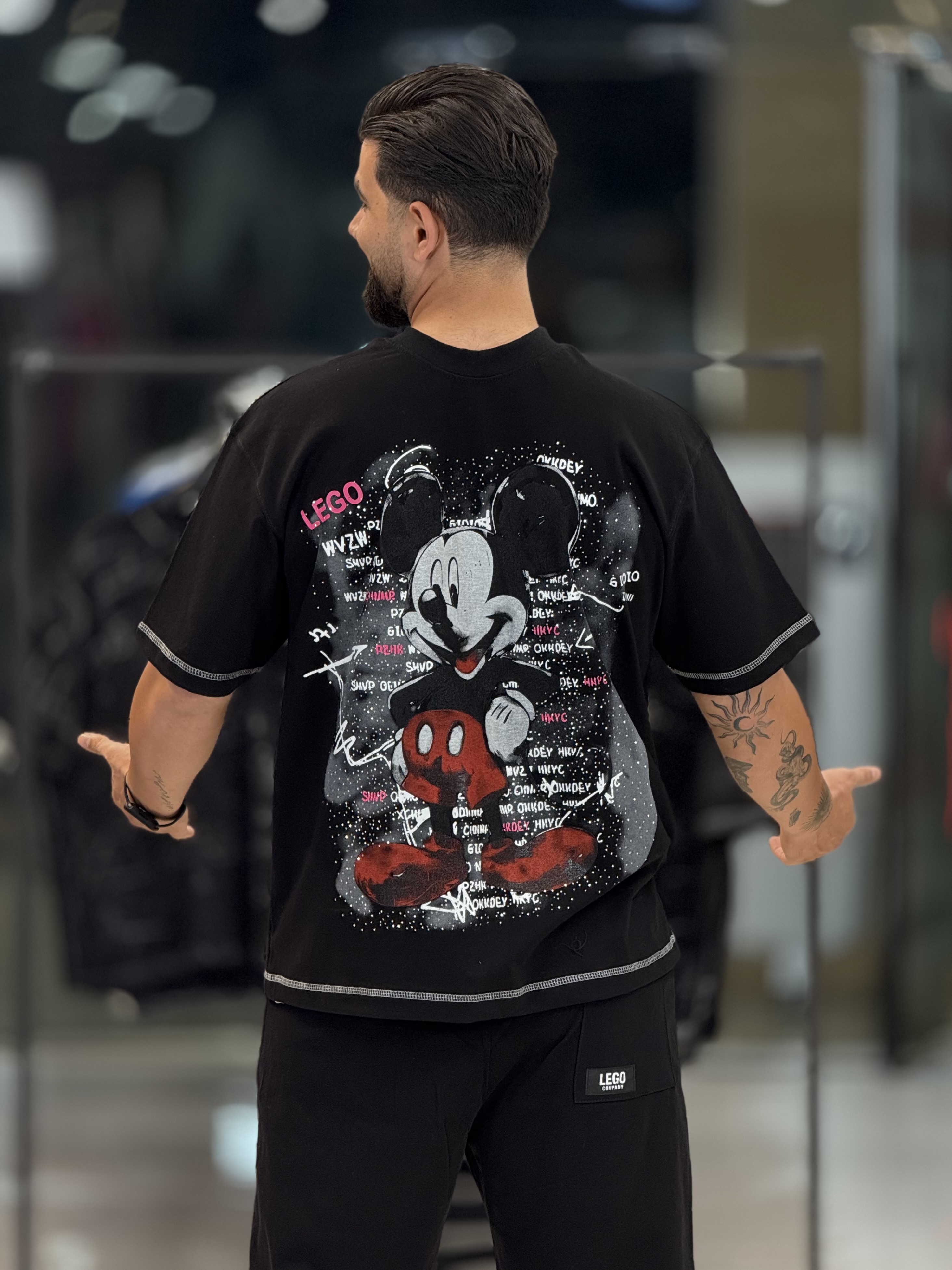 ست تیشرت شلوارک میکی موس1122