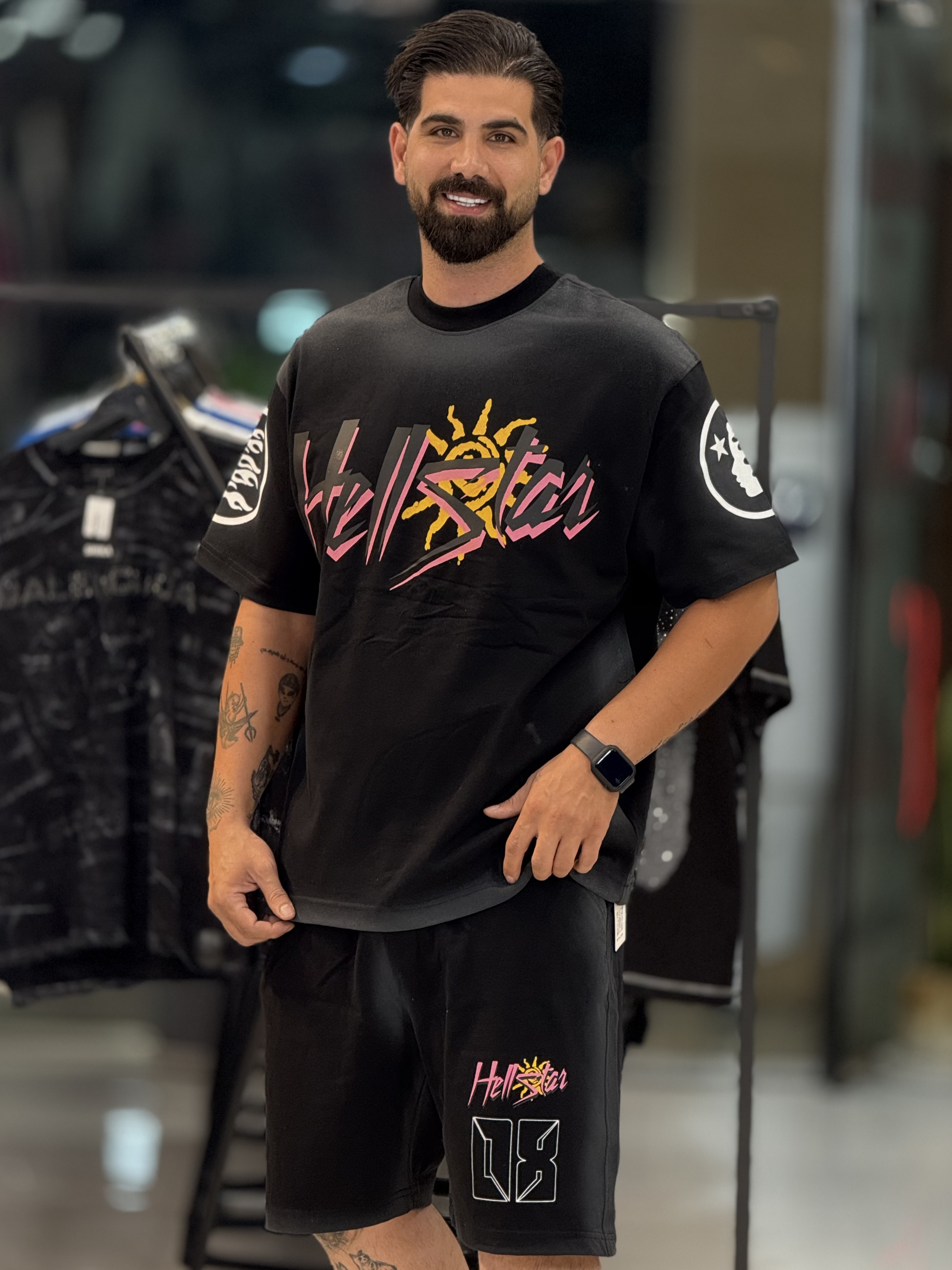 ست تیشرت شلوارک هلستار2225