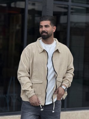 کت جیب دار زیپی1224