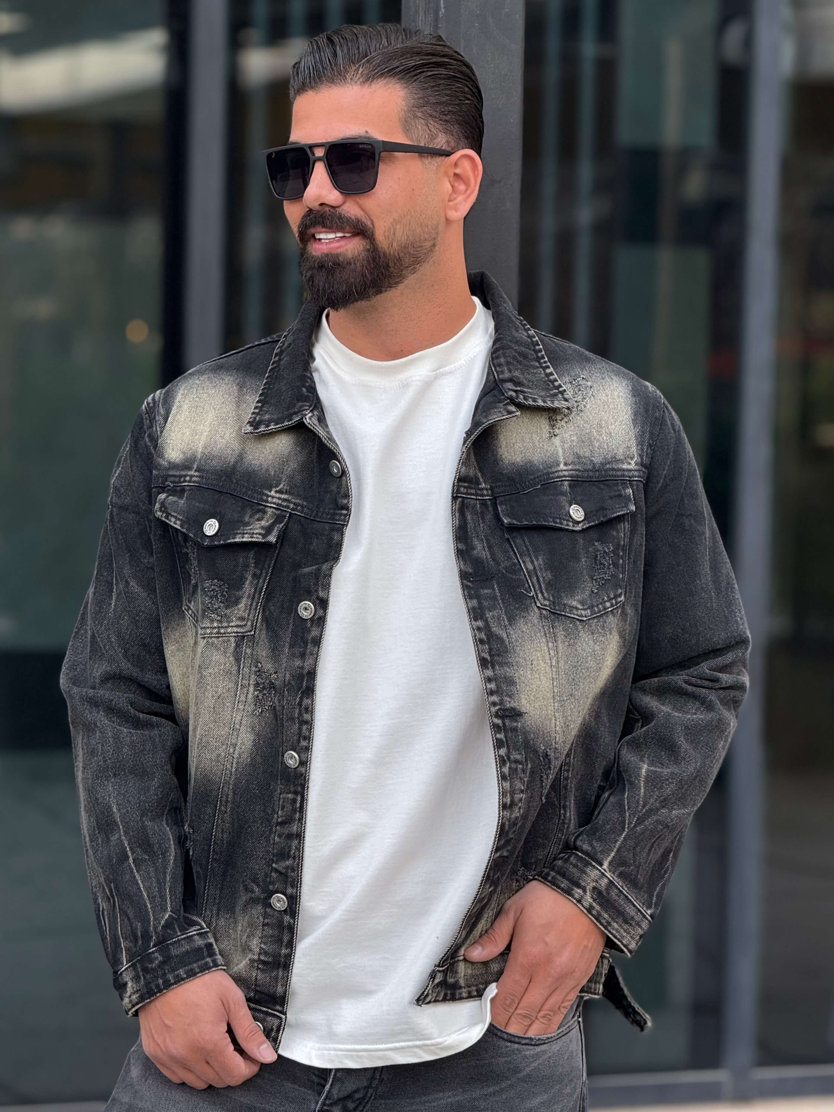 رنگ ذغالی زاپ دار4618