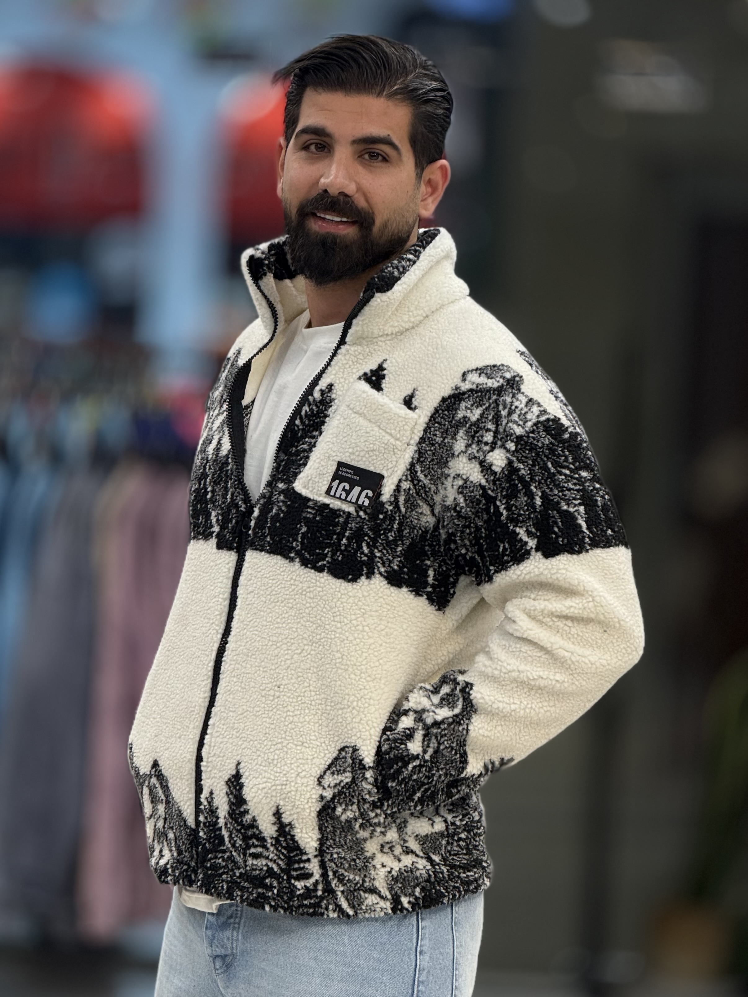 رنگ سفید مشکی
