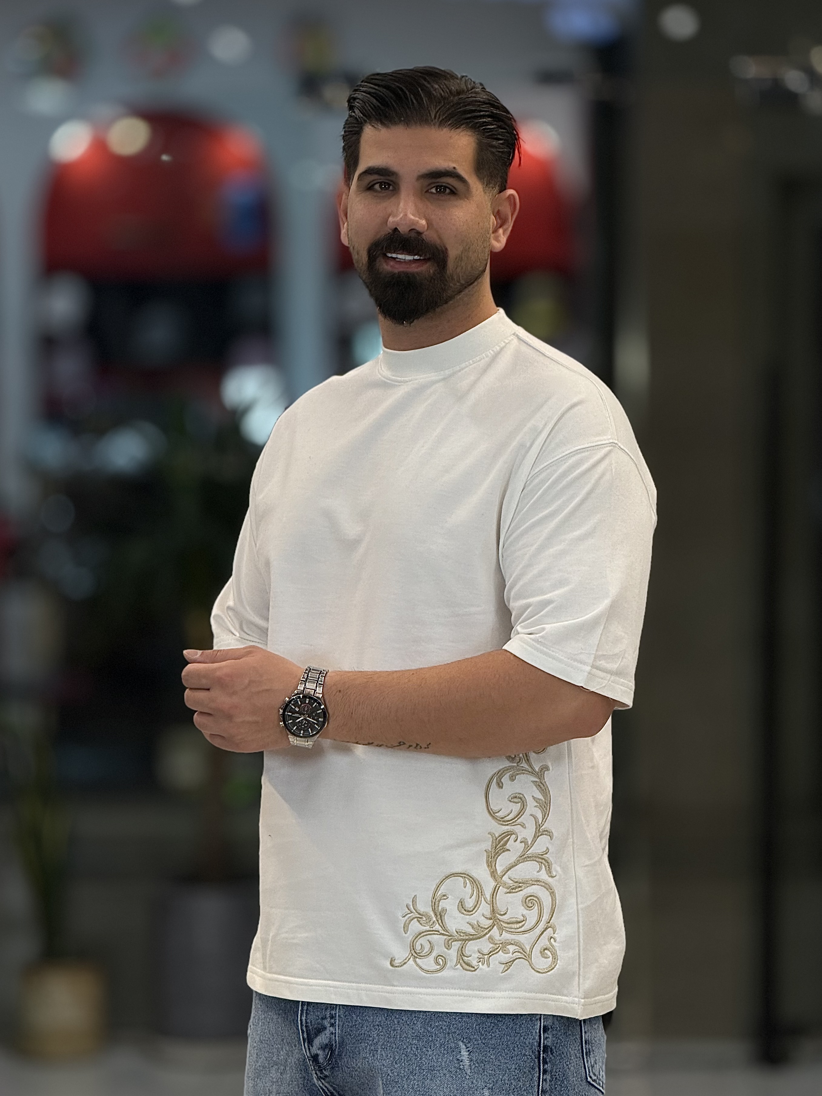تیشرت گلدوزی درزبغلM-1508