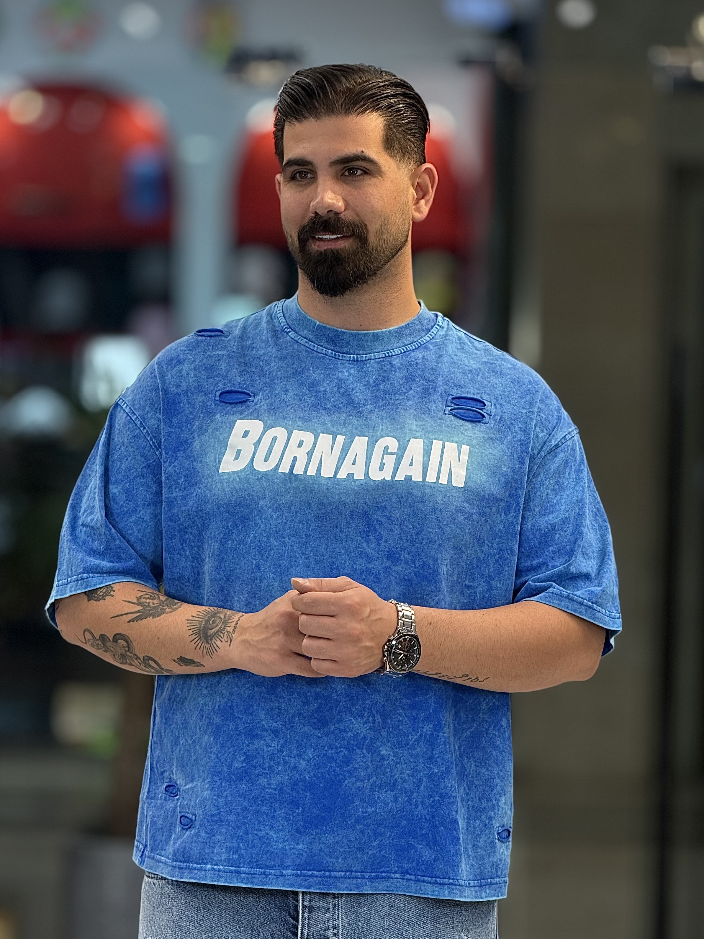 تیشرت طرح زاپR-1519 BORNAGAIN