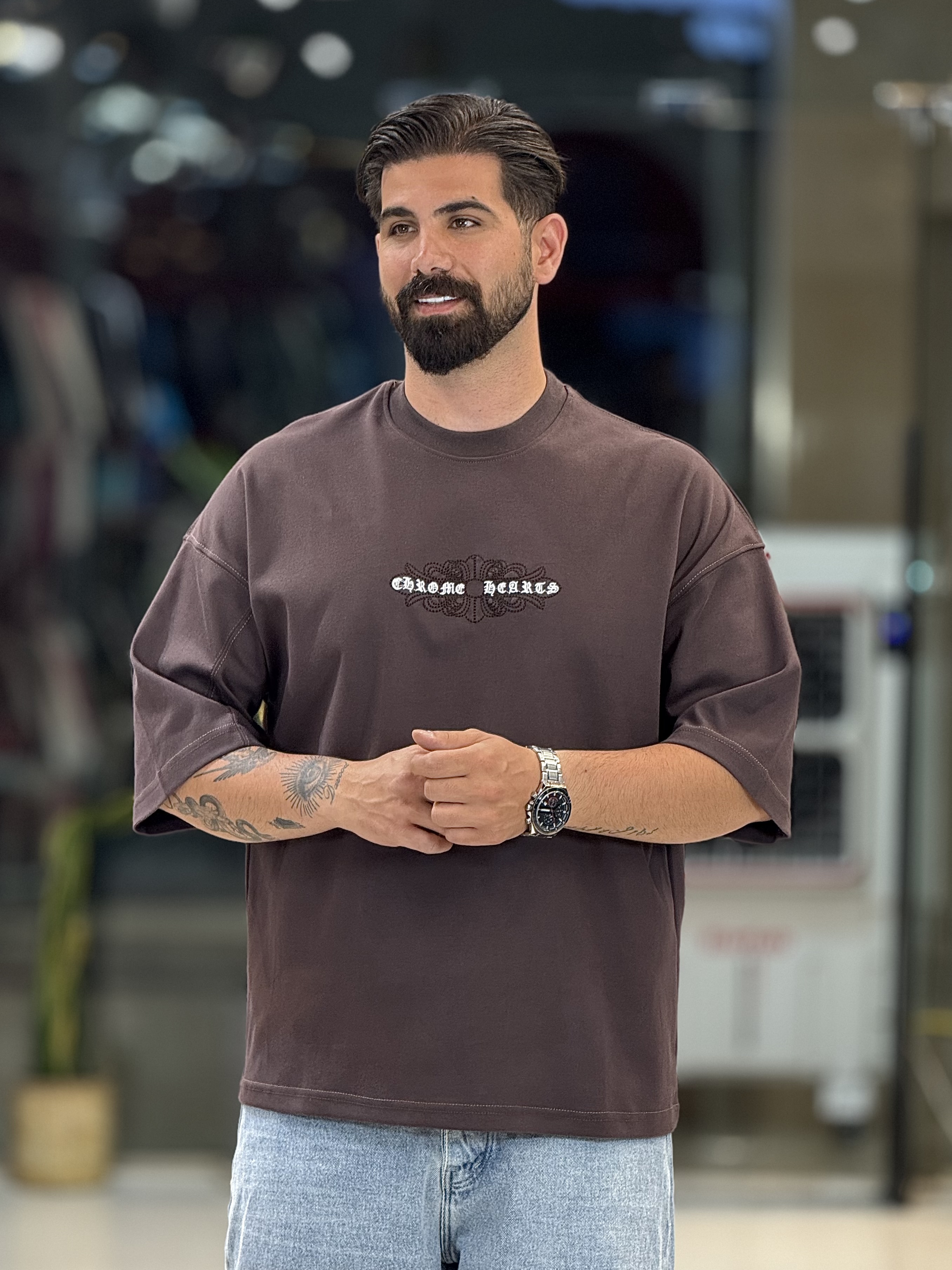 تیشرت وارداتی کروم S-1467