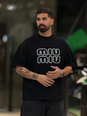 تیشرت گلدوزی 1750MIU MIU